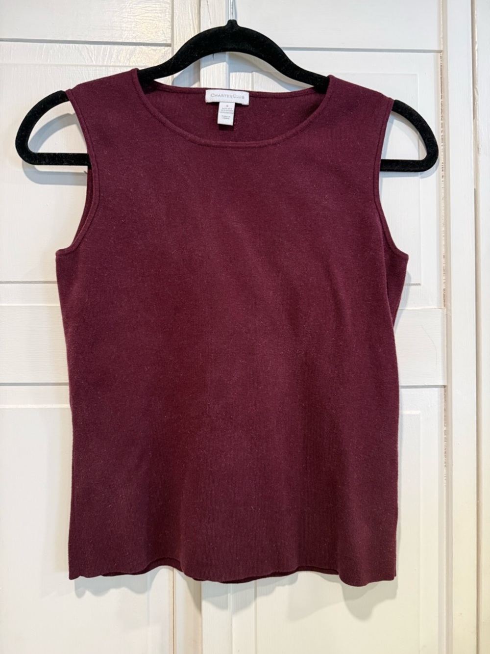 Charter Club tank top size small EUC